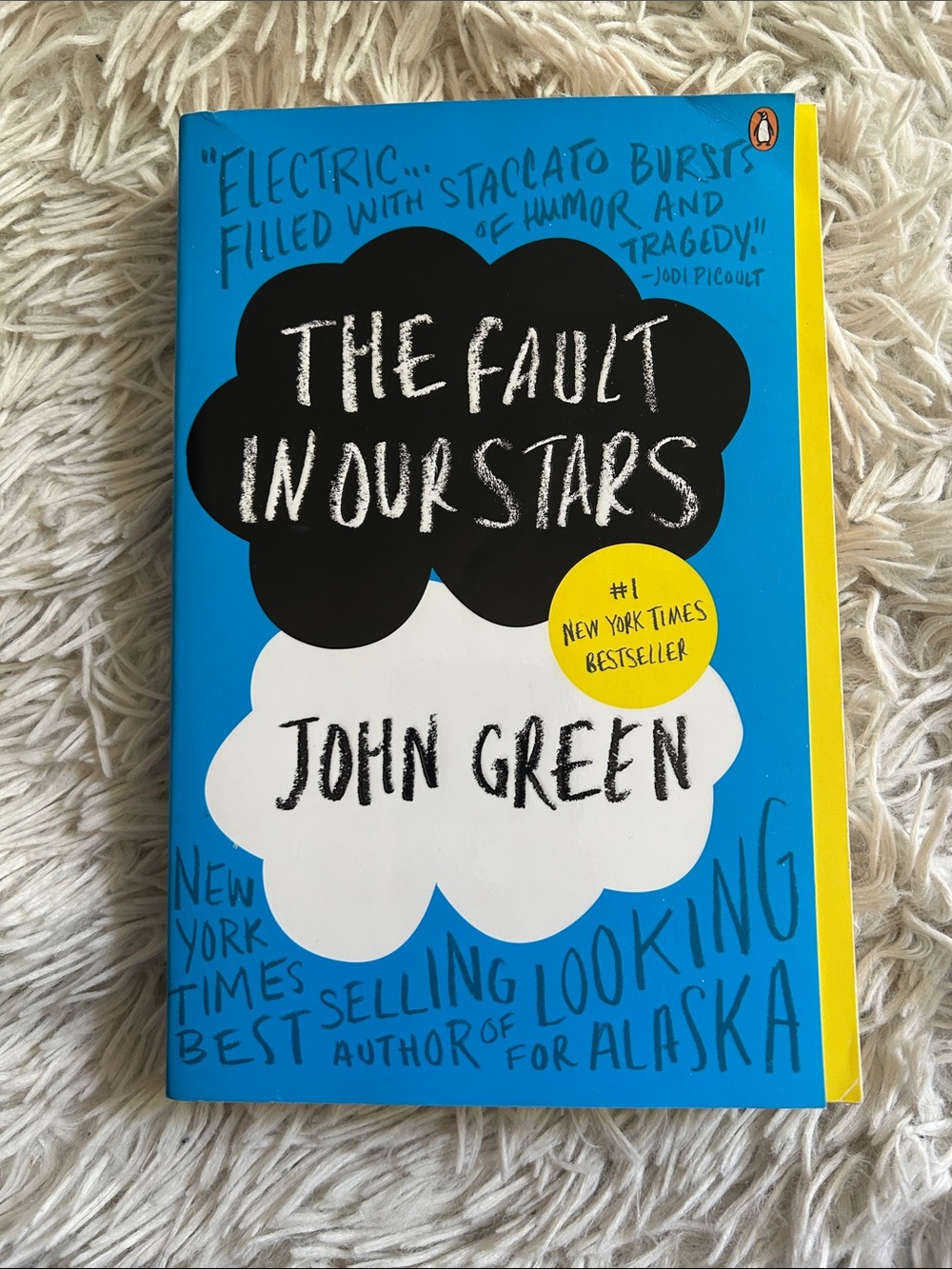 Original Penguin Bright Blue Paperback Book Back Cover